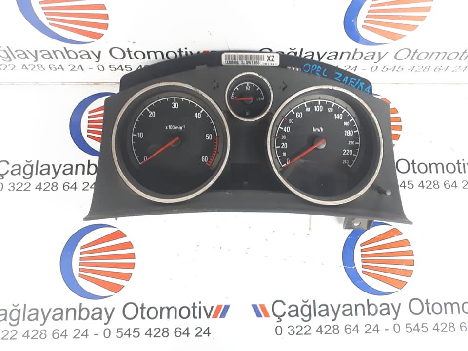 Opel zafira kilometre saati 
